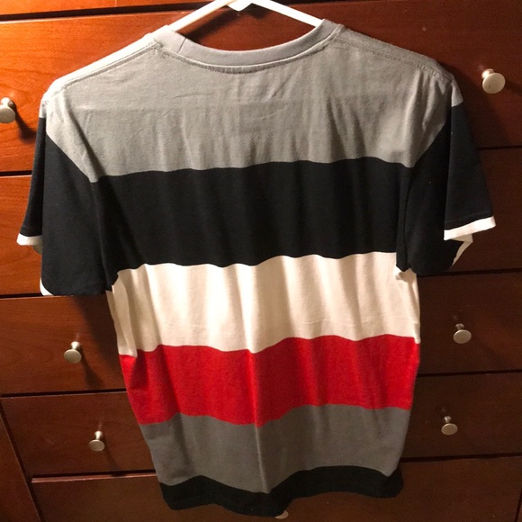Black Grey White And Red T-Shirt - Picture 2 of 2